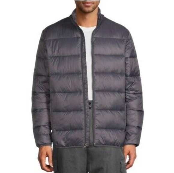 Swiss Tech Large (42-44) Lightweight Packable Quilted Puffer Jacket Solid Black - Picture 12 of 12